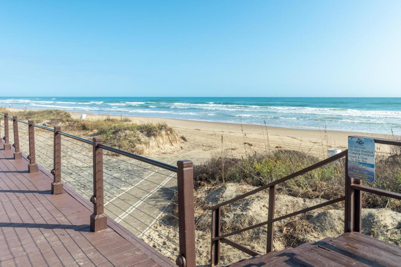 Ground Floor Cozy Condo Seconds From The Beach With Private Terrace South Padre Island Exteriér fotografie